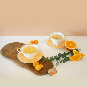로얄스위트오렌지 커피세트 2(4)p